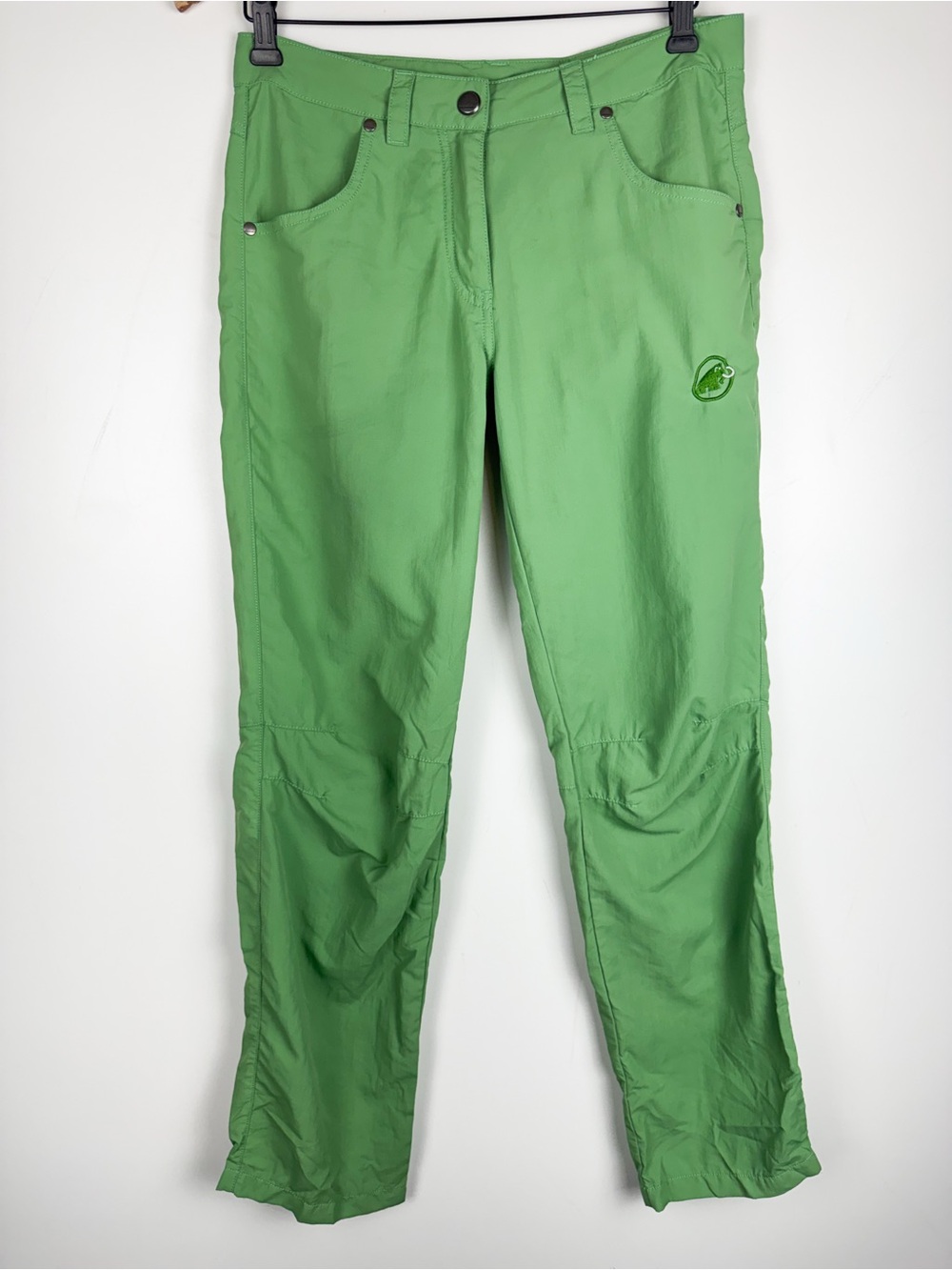 Mammut Womens Green Hiking Pants Sz EU 36 US 6 Lightweight Nylon Outdoor Trekkin